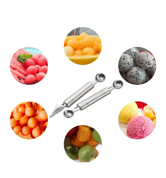 Multi-functional Stainless Steel Melon Scoop